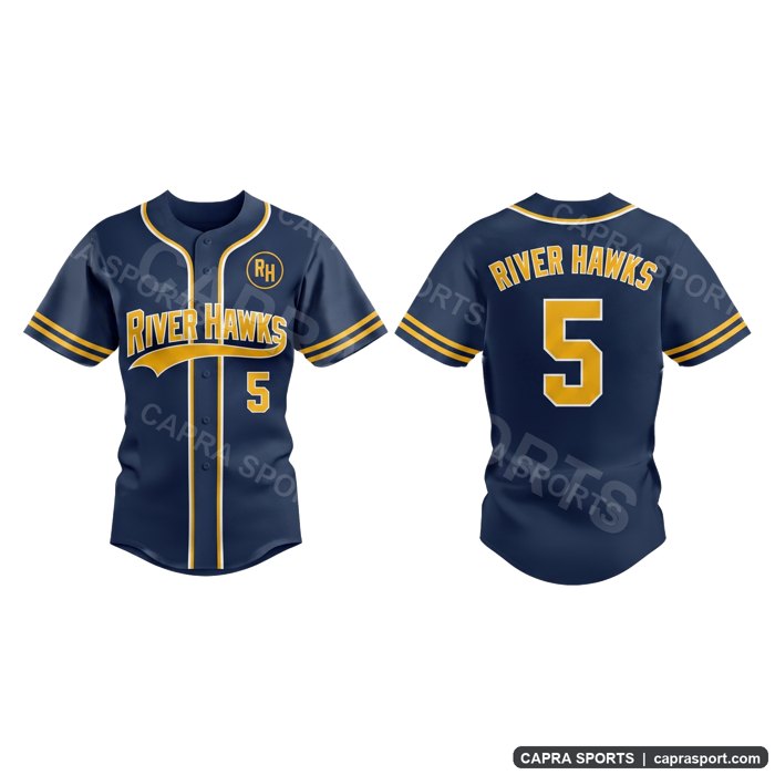 Softball jersey front and back