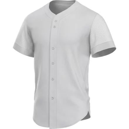 Blank baseball template used by the AI designer